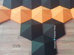 CVN Acoustics | Tiêu Âm Cách Âm 263 Diamond Polyester 3D