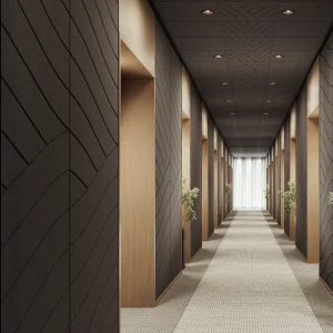 Tấm tiêu âm cách âm gắn tường BAUQ