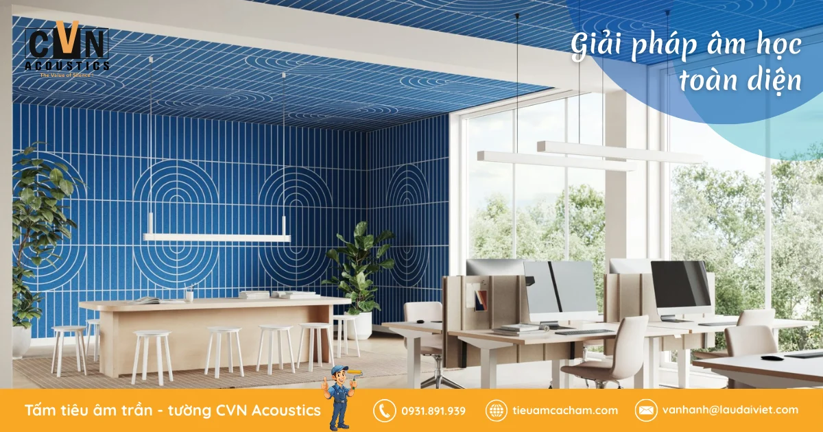 Tiêu âm cách âm là gì? Giải pháp tiêu âm cách âm toàn diện cho mọi công trình  | CVN Acoustics
